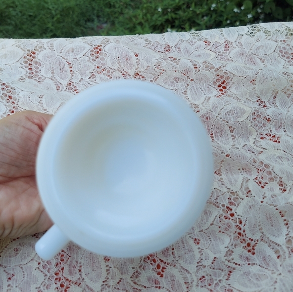 Vintage LINDA Name Mug Walt Disney World Souvenir Milk Glass Footed Mug - Picture 4 of 9